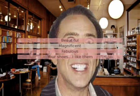  Nicolas Cage Dating Sim : Caging Me Softly at Bestonlinerpggames.com aka BORPG.com 
